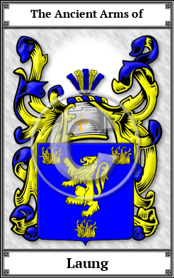Laung Family Crest Download (JPG)  Book Plated - 150 DPI