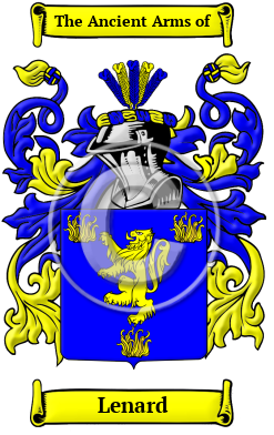 Lenard Name Meaning, Family History, Family Crest & Coats of Arms, French