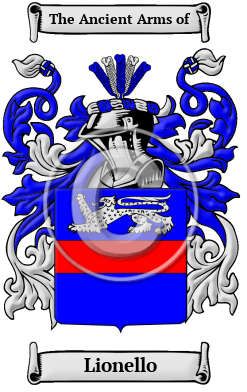 Lionello Name Meaning, Family History, Family Crest & Coats of Arms