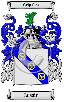 Lessie Family Crest/Coat of Arms