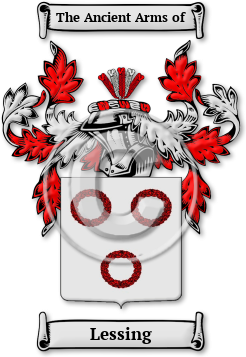 Lessing Family Crest Download (JPG) Legacy Series - 600 DPI