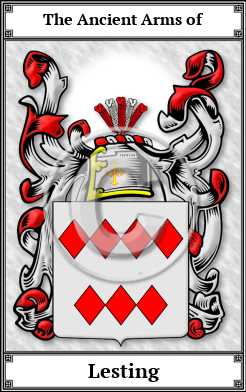 Lesting Family Crest Download (JPG)  Book Plated - 150 DPI