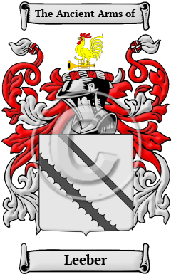 Leeber Family Crest/Coat of Arms