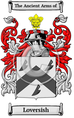 Loversish Family Crest/Coat of Arms