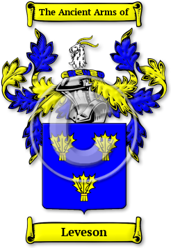 Leveson Family Crest Download (JPG) Legacy Series - 600 DPI