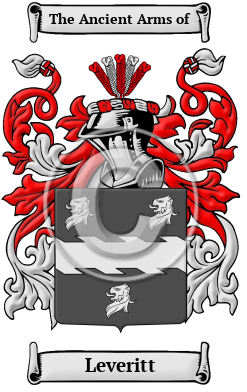 Leveritt Family Crest/Coat of Arms
