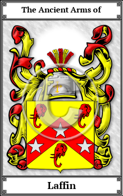 Laffin Family Crest Download (JPG) Book Plated - 600 DPI