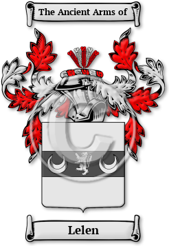 Lelen Family Crest Download (JPG) Legacy Series - 600 DPI