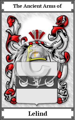 Lelind Family Crest Download (JPG) Book Plated - 600 DPI