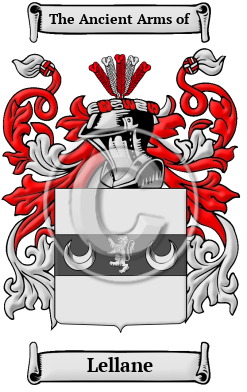 Lellane Family Crest/Coat of Arms