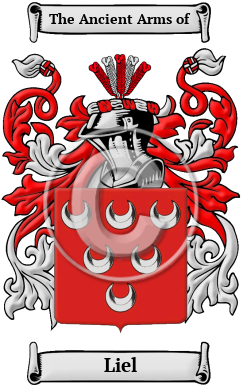 Liel Family Crest/Coat of Arms