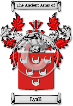 Lyall Family Crest Download (jpg) Legacy Series - 150 DPI