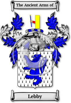 Lebby Family Crest Download (jpg) Legacy Series - 150 DPI