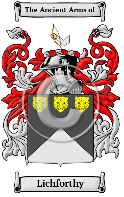Lichforthy Family Crest/Coat of Arms