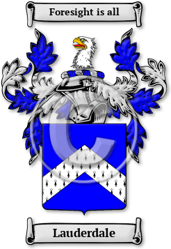 Lauderdale Family Crest Download (jpg) Legacy Series - 150 DPI