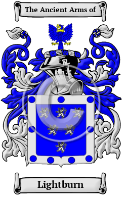Lightburn Family Crest/Coat of Arms