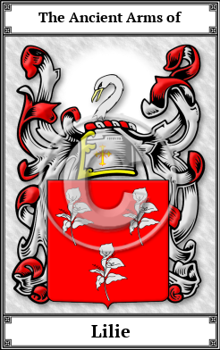 Lilie Family Crest Download (JPG) Book Plated - 600 DPI