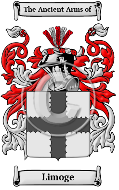 Limoge Family Crest/Coat of Arms