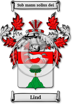 Lind Family Crest Download (JPG) Legacy Series - 600 DPI