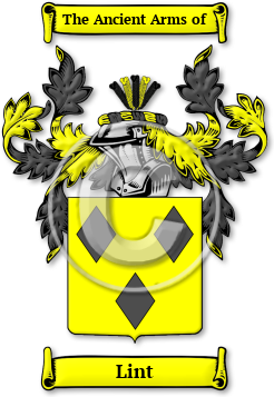 Lint Family Crest Download (JPG) Legacy Series - 600 DPI
