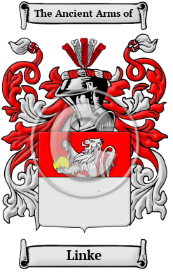 Linke Family Crest/Coat of Arms