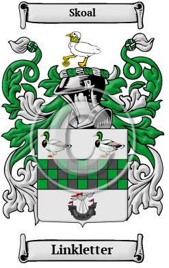 Linkletter Family Crest/Coat of Arms