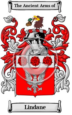 Lindane Family Crest/Coat of Arms