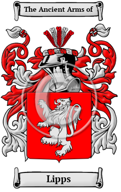 Lipps Family Crest/Coat of Arms
