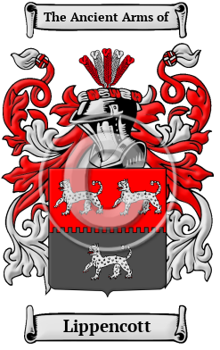 Lippencott Family Crest/Coat of Arms