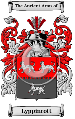 Lyppincott Family Crest/Coat of Arms