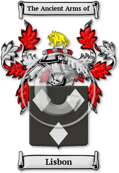 Lisbon Family Crest Download (jpg) Legacy Series - 150 DPI