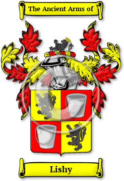 Lishy Family Crest Download (JPG) Legacy Series - 600 DPI