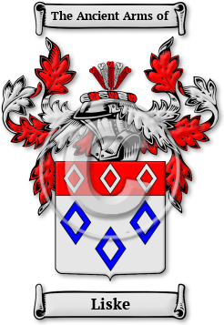 Liske Family Crest Download (jpg) Legacy Series - 150 DPI