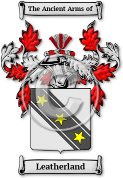 Leatherland Family Crest Download (jpg) Legacy Series - 150 DPI