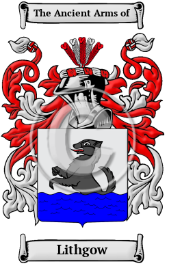 Lithgow Family Crest/Coat of Arms