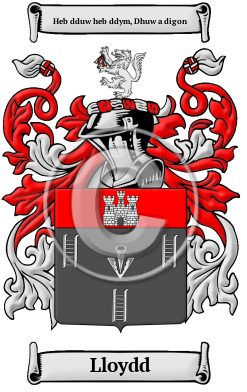 Lloydd Family Crest/Coat of Arms