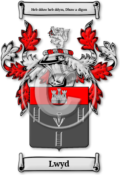 Lwyd Family Crest Download (jpg) Legacy Series - 150 DPI