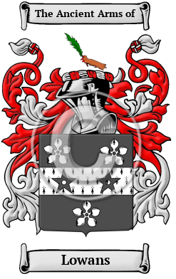 Lowans Family Crest/Coat of Arms