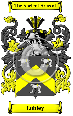 Lobley Family Crest/Coat of Arms