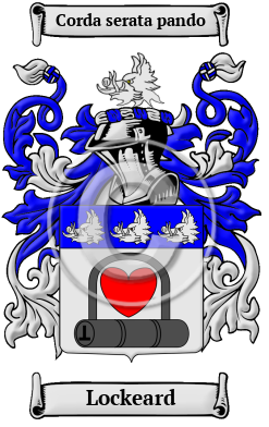 Lockeard Family Crest/Coat of Arms