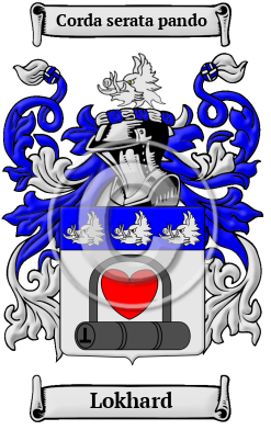 Lokhard Family Crest/Coat of Arms