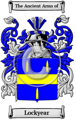 Lockyear Family Crest/Coat of Arms