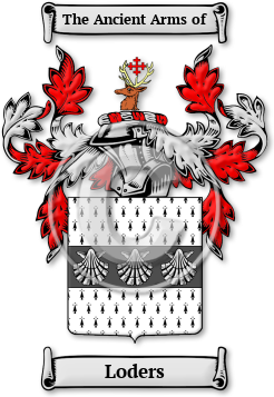Loders Family Crest Download (jpg) Legacy Series - 150 DPI