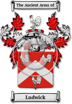 Ludwick Family Crest Download (jpg) Legacy Series - 150 DPI
