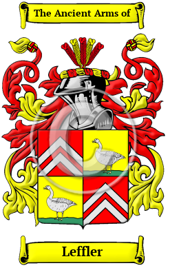 Leffler Family Crest/Coat of Arms