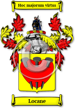 Locane Family Crest Download (jpg) Legacy Series - 150 DPI
