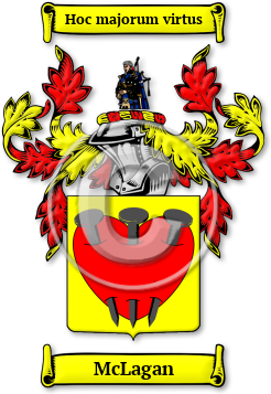 McLagan Family Crest Download (jpg) Legacy Series - 150 DPI