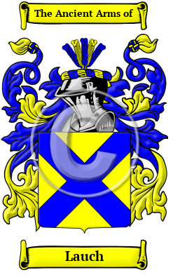 Lauch Family Crest Download (JPG) Heritage Series - 600 DPI