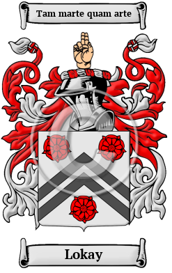 Lokay Family Crest/Coat of Arms