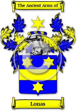 Lonas Family Crest Download (jpg) Legacy Series - 150 DPI